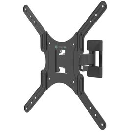  26"-55" Кронштейн ONKRON M2 Наклонно-поворотный, черный, макс. 400*400, 1 колено, наклон -2+12º, поворот 80º макс 35кг, от стены 40-210мм 