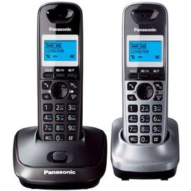  Беспроводной телефон Panasonic KX-TG2512RU2 титан 
