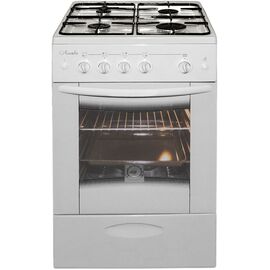  Плита Газовая Лысьва ГП 400 МС-2у белый (без крышки), 85x50x60см, конфорок 4, духовка 57 л 