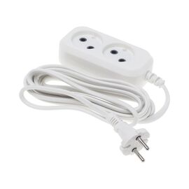  Сетевой удлинитель Buro BU-PSL2.3/W 3м (2 розетки) белый 