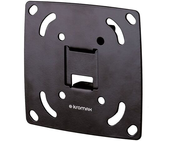  10"-28" Кронштейн Kromax OPTIMA-100 Фиксированный Чёрный  макс.25кг Vesa 100x100 
